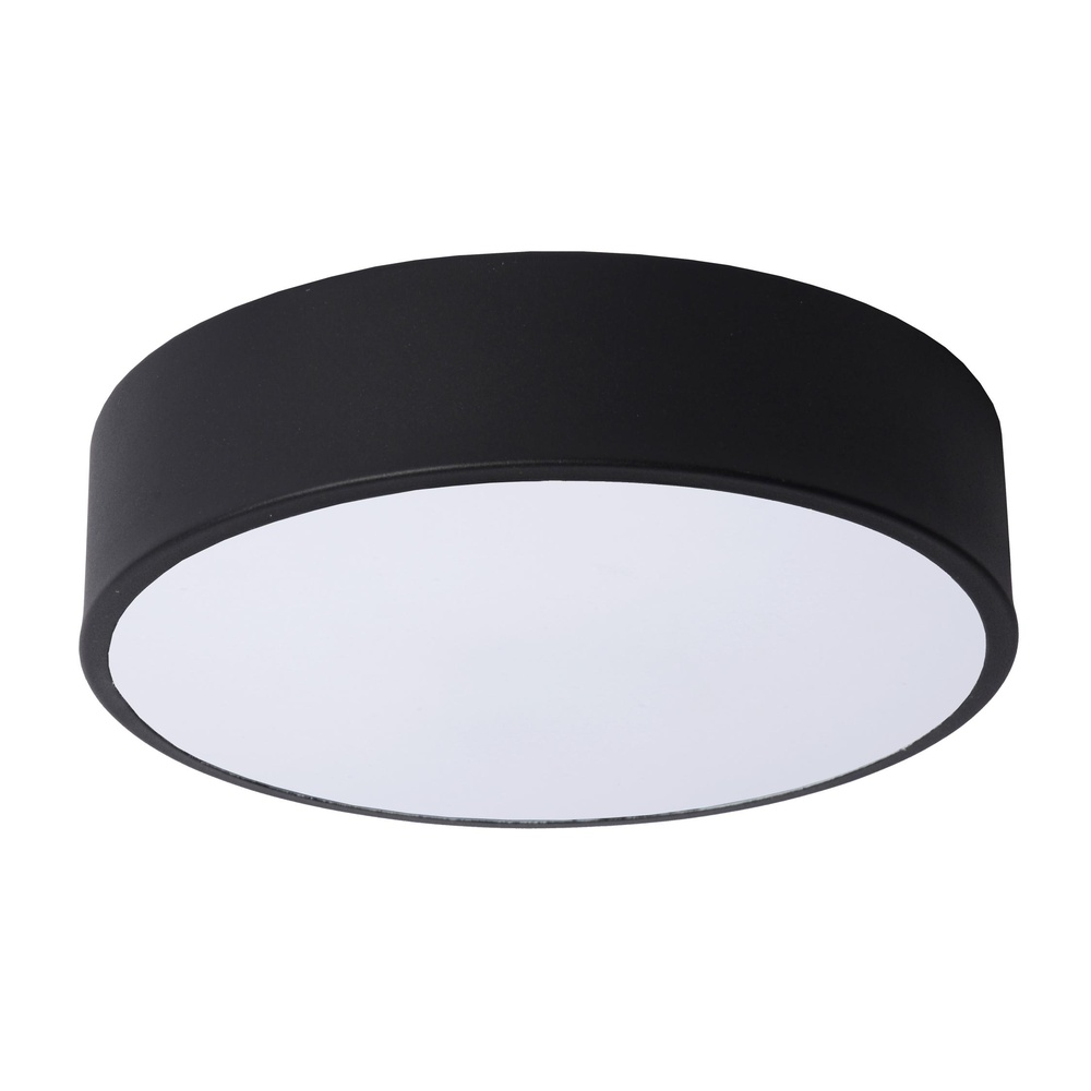 Lucide PlafonniereUnar Ø 20cm - 2700K - zwart - 79185/20/30